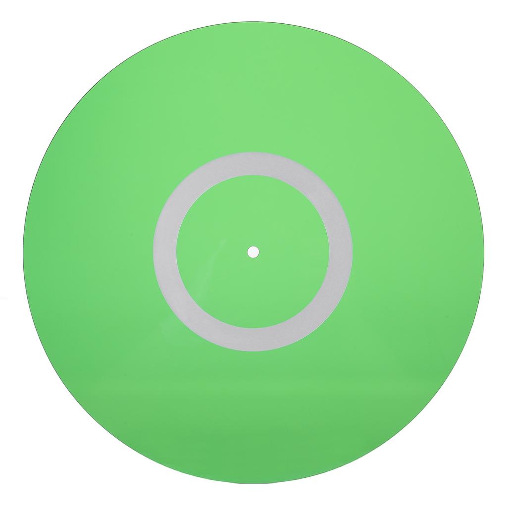 Record Platter Slipmat Anti-Static Acrylic Turntable Mat Low Noise Records Slip Mat for Noise Reduction/Improved Sound Quality