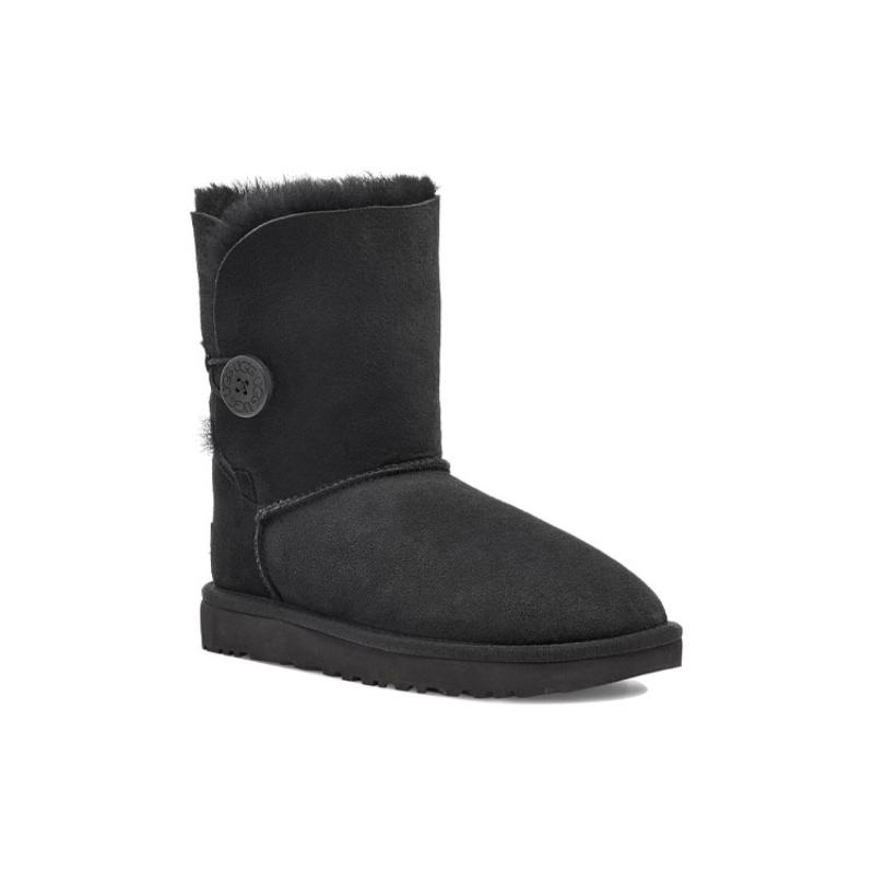 UGG Bailey Button Ii Black Women's Sneakers 1016226-BLK