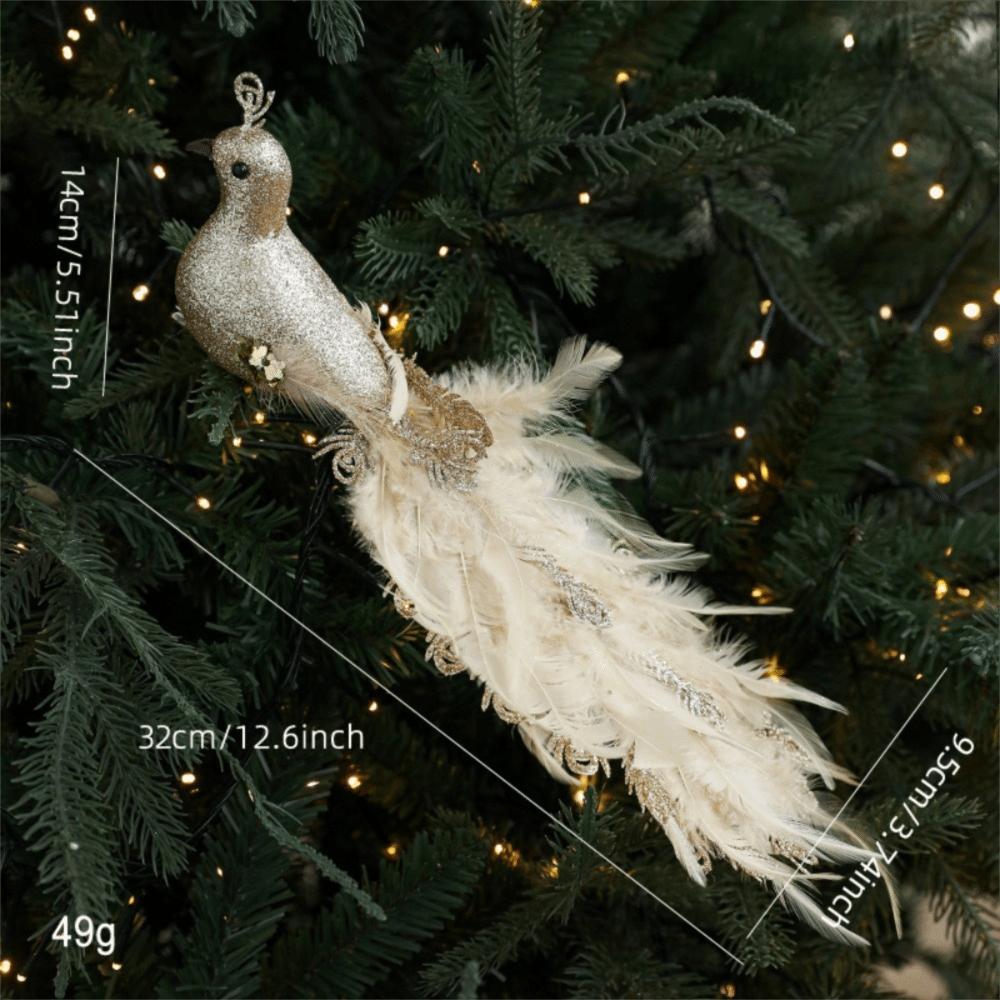 Realistic Shape Artificial Bird Foam Tree Decor Festival Vibe Bird Ornament Scene Display