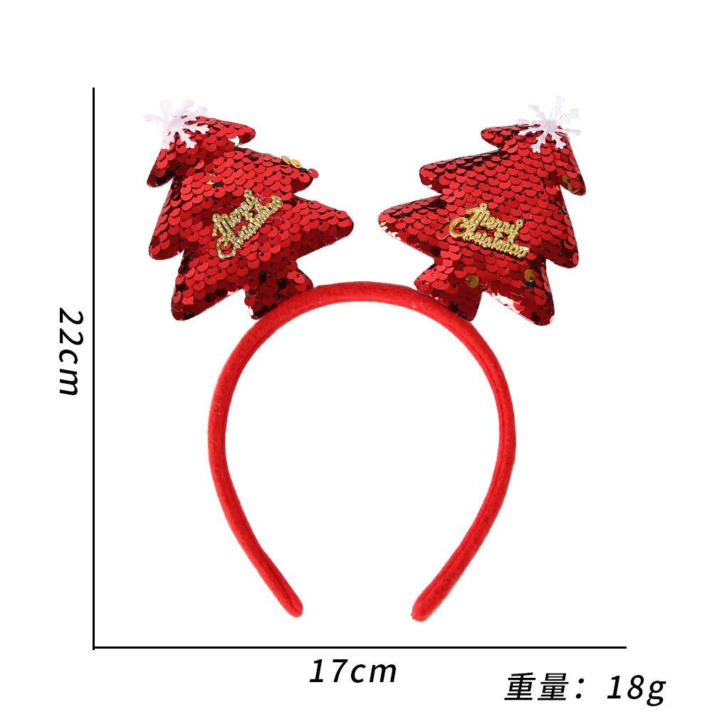 Christmas Party Butterfly Bow Headband Festive Hair Accessory For Children