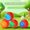 Dog Food Leakage Chew Ball Bite Resistant Pet Treat Dispensing Squeaky Toy Puppy Teething Interactive Boredom Enrichment Toy