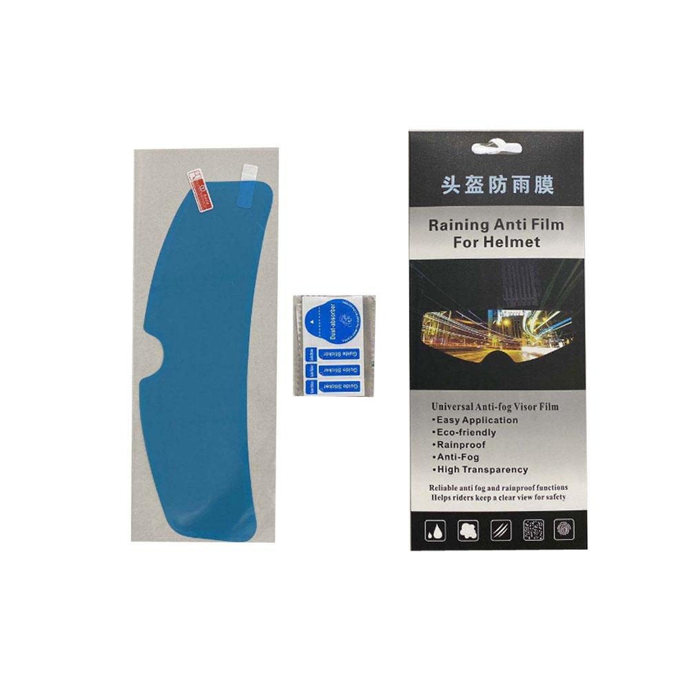 1X Universal Motorcycle Helmets Anti-fog Patch Visor Lens Helmet Lens Protective Film for Against UV Motorcycle Accessories