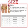 Women's Metallic Faux Leather Open Crotch Boyshorts Underwear Stretchy Low Waist Lingerie Panties for Intimate Wear