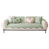 Summer French Special-Shaped Sofa Cushion  New Cool Feeling Ice Silk High Feeling Summer Seat Cushion Non-Slip Cover Cover Cloth