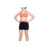 Swoosh Comfortable Fitting Simple Fashion Solid Color Moderate Bra Kids Underwear Orange FJ7161-814