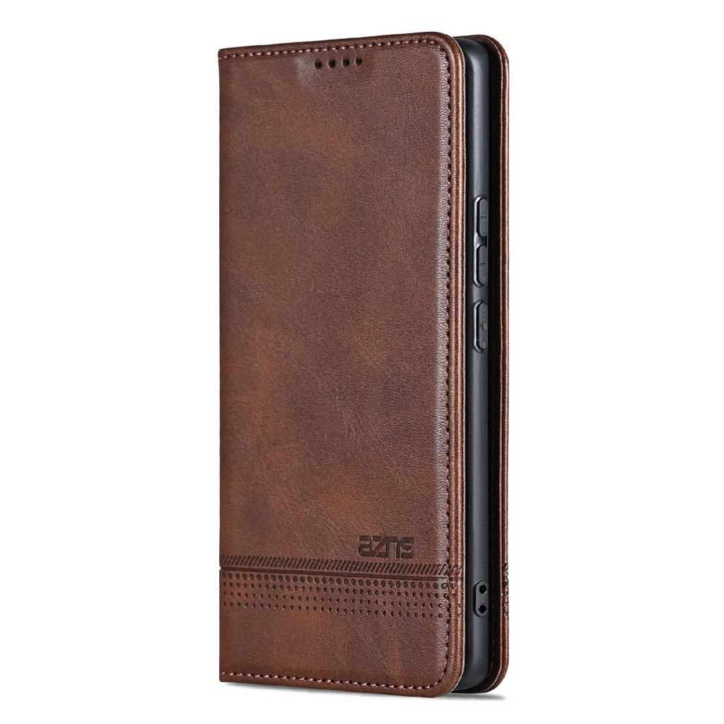 AZNS For Xiaomi Redmi Note 15 Pro 5G (Global) Case Cowhide Texture PU Leather Wallet Phone Cover