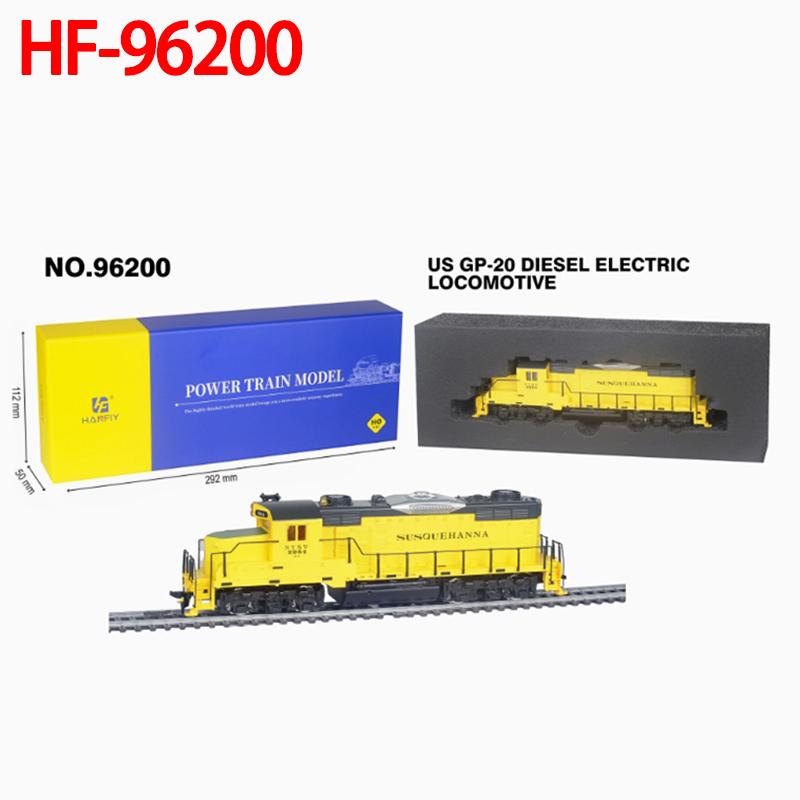 

HO Scale HF 1:87 US GP-20 DIESEL ELECTRIC LOCOMOTIVE Train Model With Power Adult Collection Static Display Toys