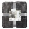 FLUFFY BLANKET Honey gray 150x200 cm SOFT | PLED