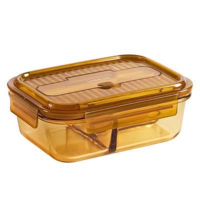 Lock & Lock Glass 3-Compartment Food Storage Container