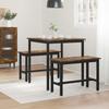 Dining Table 70 x 70 x 75 cm Metal