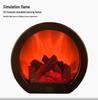 European Style Portable LED Flame Effect Night Light – A Retro Decorative Lamp for a Cozy Atmosphere
