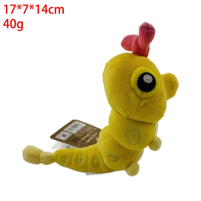 Small elf, green caterpillar, Dreamy Ba, big butterfly, Electric Shock beast, dragon, plush toy doll