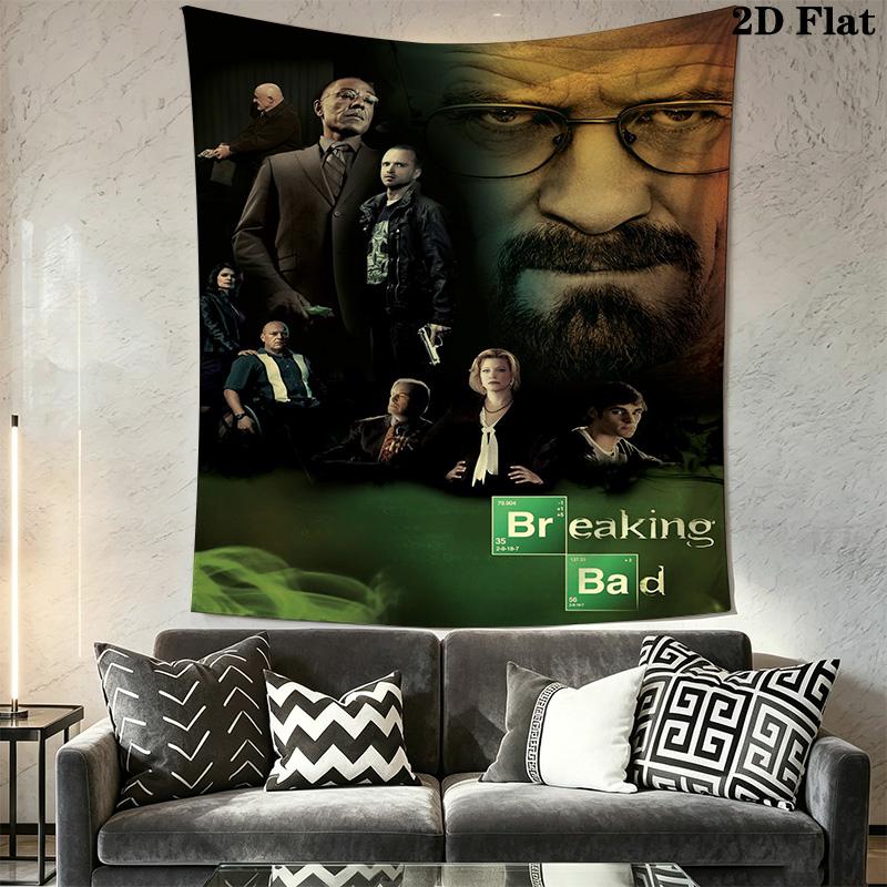 Bad Aesthetic Wall Tapestry Tapestry Fashion Print Wallmounted Homestay Soft Decoration Tapestry Atmospheric Background Cloth Home Decor
