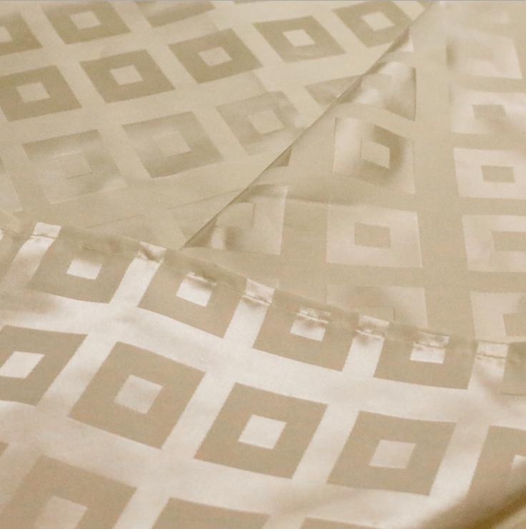 Cortina de chuveiro moderna de jacquard grossa à prova d'água e mofo para banheiro com cortina de gancho