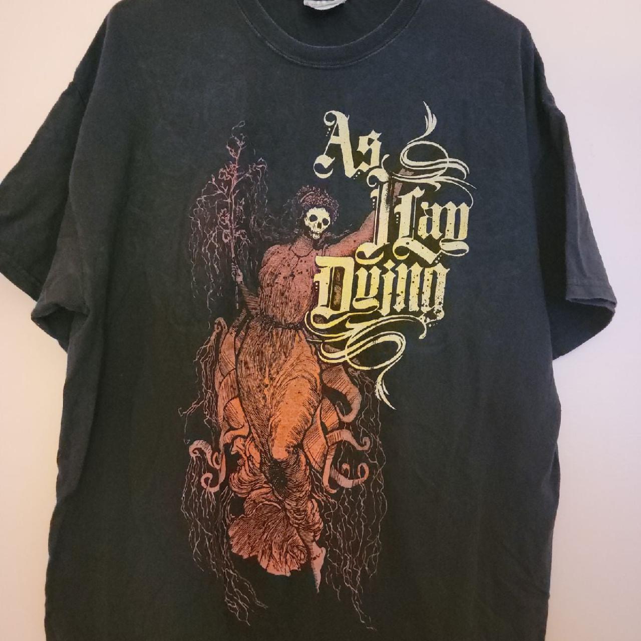 As I Lay Dying band vintage tshirt remake black tee S-5XL Unisex T-Shirt S