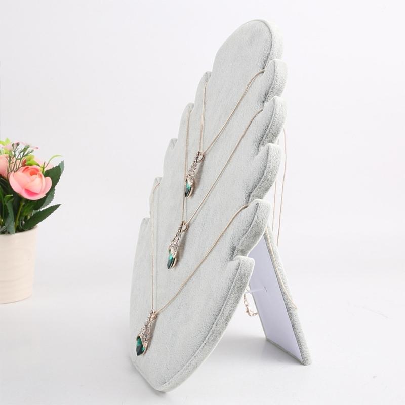 Elegant Necklace Display Stand Flaming Mountain Inspired Holder Rack for Jewelry Stores and Personal Collections