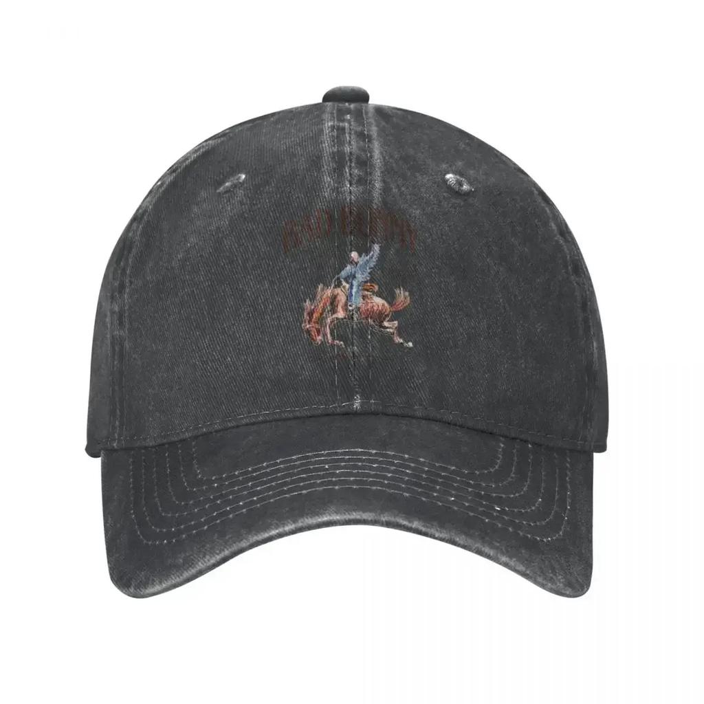 Vintage Bad Bunny Nadie Sabe Album Baseball Caps for Unisex Women Distressed Denim Snapback Cap Most Wanted Tour 2024 Outdoor Cap