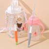 Straw Cleaning Brush Food Grade Decontamination Deeply Plastic Multifunctional Straw Brushes Cleaner for Home