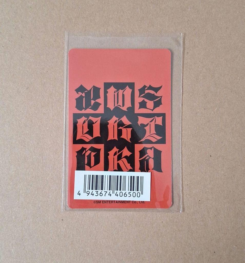 [USED] Aespa Dirty Work Warner Unit Jiminjung