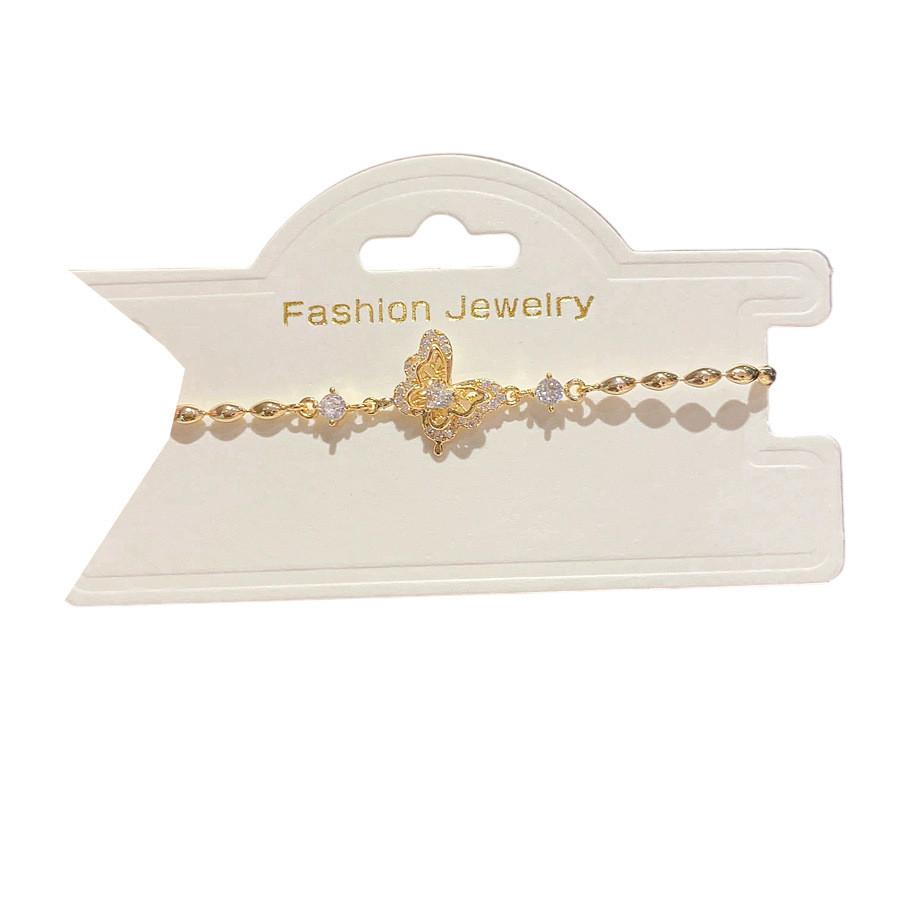 Copper Zircon Insect Design Fashion Hand Chain For Women Office Wear