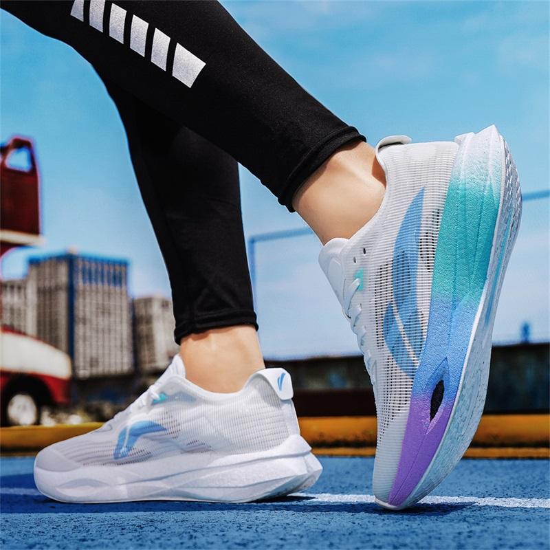 Autumn Low Cut Shock-absorbing Flexible Mens Womens Sports Shoes Lightweight Marathon Running Shoes Outdoor Daily Walking Shoes