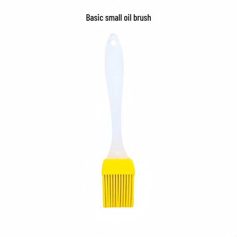 Silicone BBQ & Kitchen Oil Brush - High Temp Resistant, Food Grade, Perfect for Pancakes & Baking