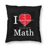 Mathematics Formulas Math Symbol Square Pillowcover Home Decor Science Physics Teacher Gift Cushions Throw Pillow Case for Sofa