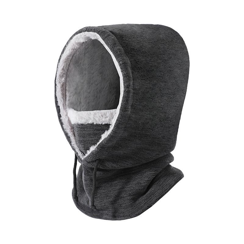 Women's Ionic Warm Cycling Hat and Scarf Pullover for Autumn and Winter Outdoor Skiing