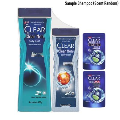 Clear Men Cologne Scented Shower Gel & Shampoo Set