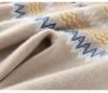 Damen Kaschmir Fair Isle Strickjacke, Verdickter Jacquard Farbblock, Stil 2026