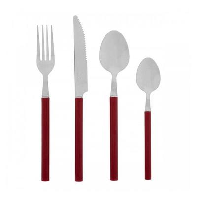 Conjunto de talheres 24 peças "Indonésia" Secret de gourmet - Bordeaux