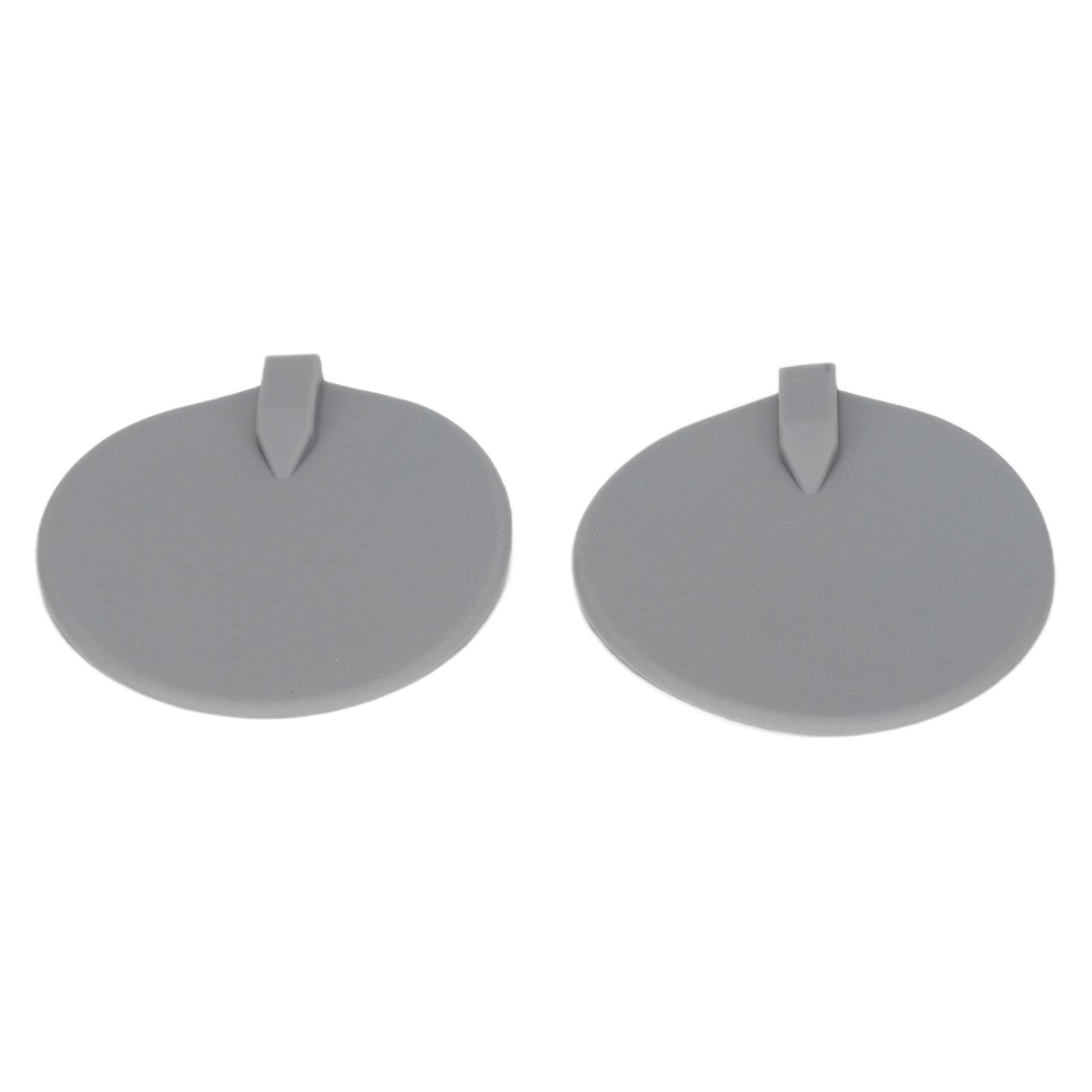 

2 шт. электродные подушечки 95 мм круглые мягкие удобные силиконовые аксессуары для физиотерапии белый