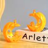 Halloween Colorful Night Light Pumpkin Lantern Hanging Scary Halloween Candle Light Decoration Props Scary Skull