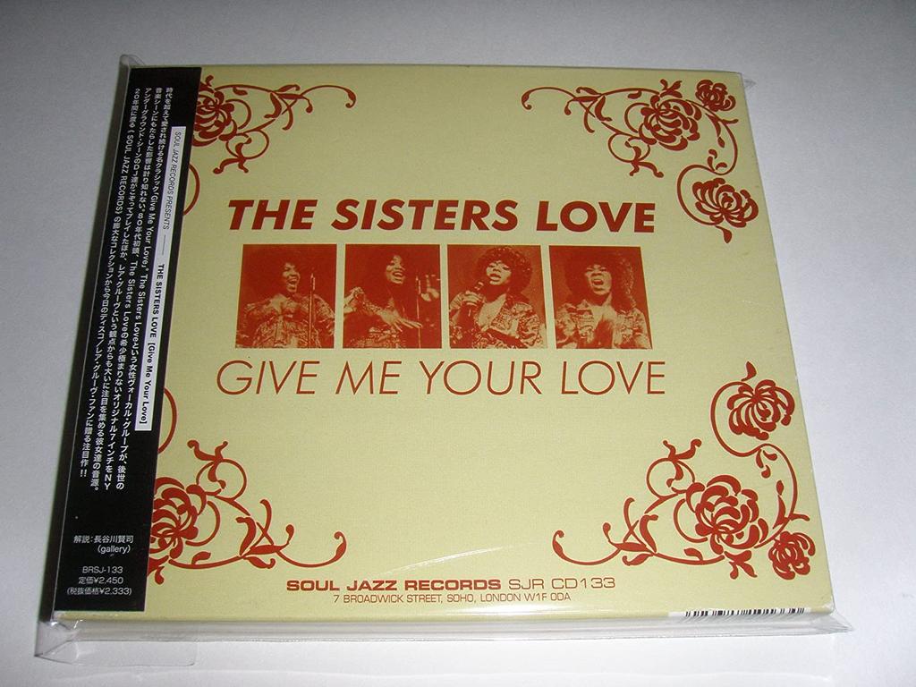 CD SISTERS LOVE - Give Me Your Love  BRSJ133 Japan ObiMusic Others Used