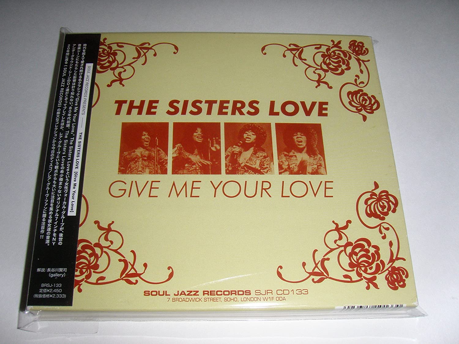 

CD SISTERS LOVE - Дай мне свою любовь BRSJ133 Япония ObiMusic Другие Б/у