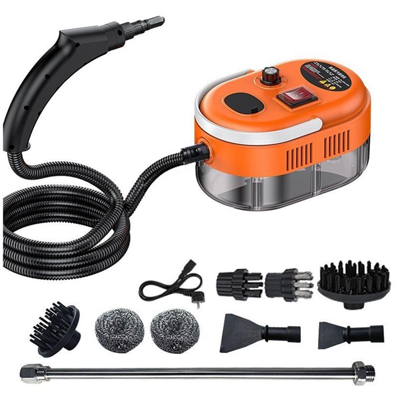 Promotion!EU Plug 1L High Handheld Steam Cleaner 6 High Speeds Pressure Temperature Portable Car Steam Cleaner Machine C