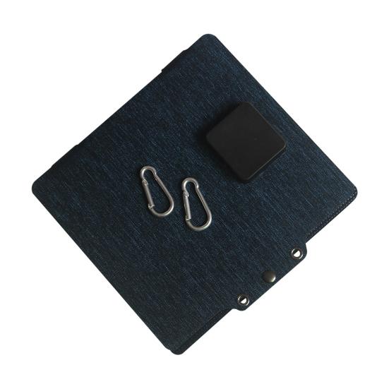 Solar Panel 10W High-Power Output Lightweight Portable Dual USB Type-C Interfaces ETFE Scratch-Proof Surface Solar Panel