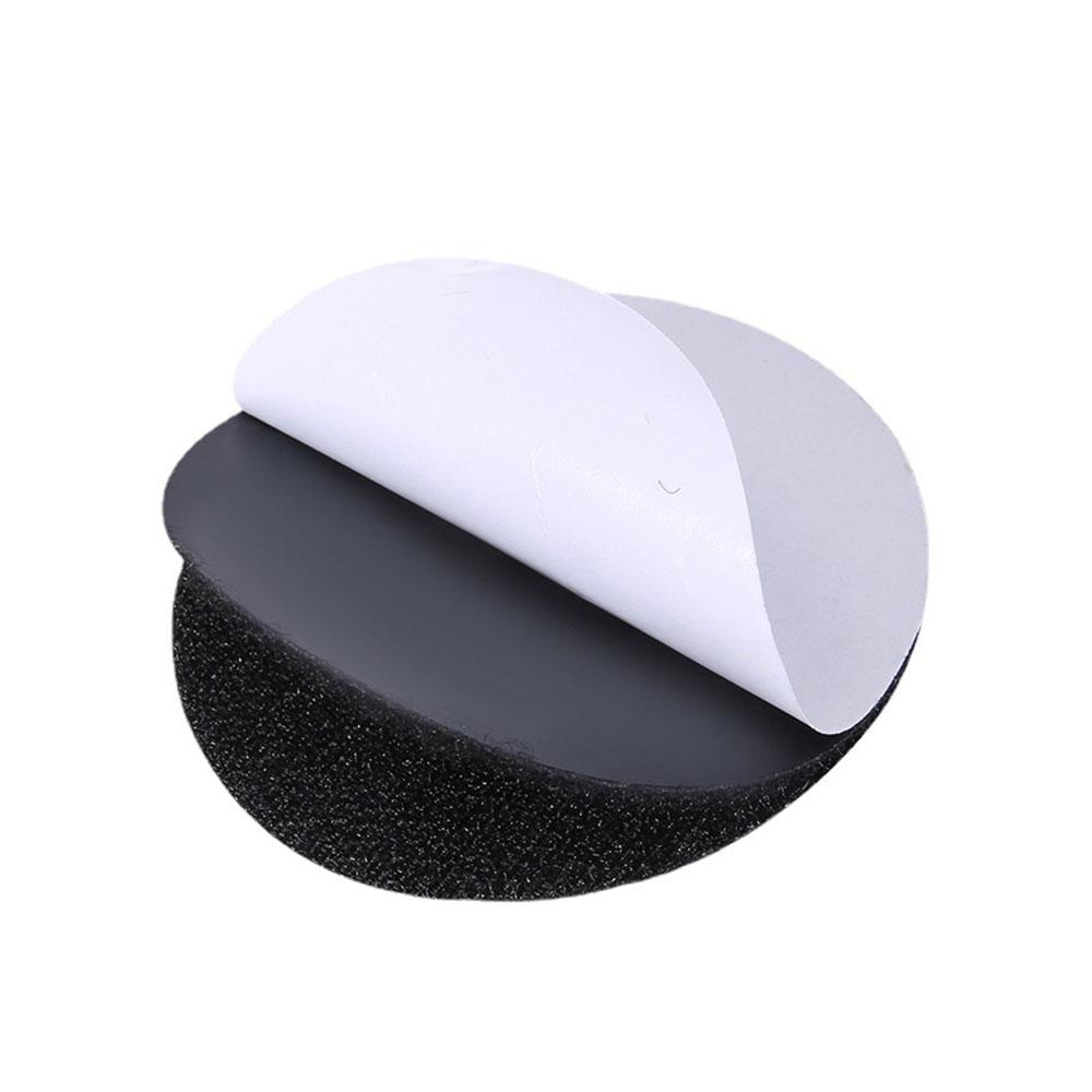 10 Pairs Adhesive Tape Hook and Loop Fasteners Double Sided Adhesive for Pads Rug Carpet Gripper Mounting Tapes Wall Decorations