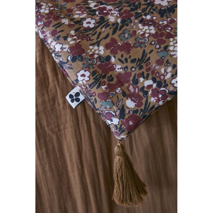 Bout de lit "Capucine" 90 x 200 cm "Gaze de Coton" - Capucine Camel - 90 x 200 cm