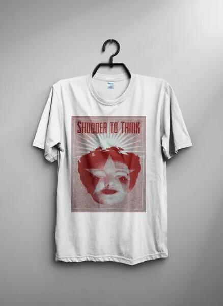 HOT Reprinted Shudder to think band t-shirt gift for fan rock band shirt Unisex T-Shirt XL