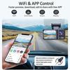 2/3Lens Dash Cam for Cars Camera 1080P WIFI APP Video Recorder Rear View Camera for Vehicle Car DVR Black Box Car accessories