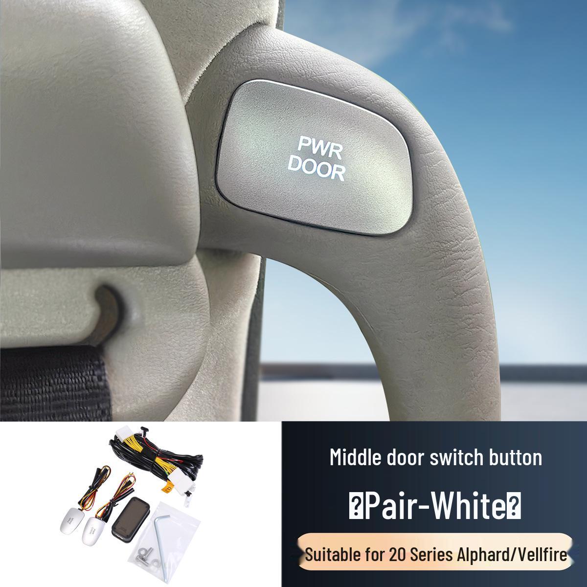 

Compatible with Alphard 20 Series & Previa Electric Side Door Switches and Ambient Lighting.