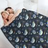 HTTYD Astrid Pattern Throw Blanket Luxury Luxury Brand for babies Moving Blankets