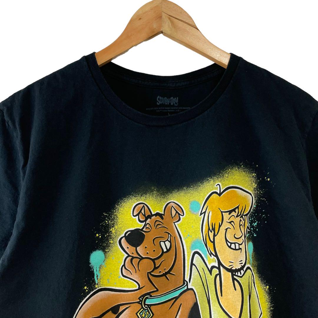 

[USED] Scooby-Doo Hanna-Barbera Dog Big Print Black T-Shirt