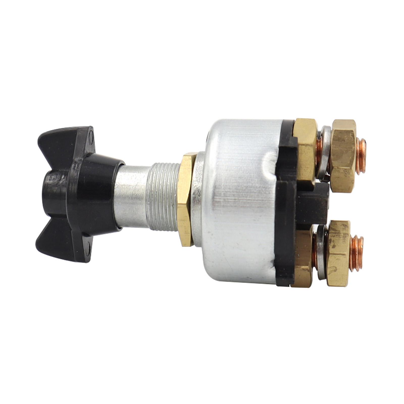 

Heavy Duty Copper Battery Disconnect Switches for Marine Use Waterproof Knob Control Secure Power Shut Down Boats Motorhome 1