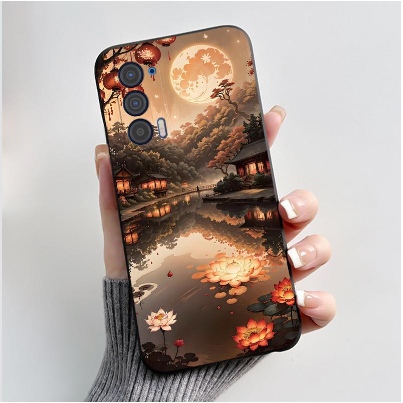 

Casing For Motorola Moto Edge 2021 Case Cute Love Rabbit Funny Silicone Shockproof Cover for Motorola Edge 5G UW 2021 Case Capa Motorola Edge 2021