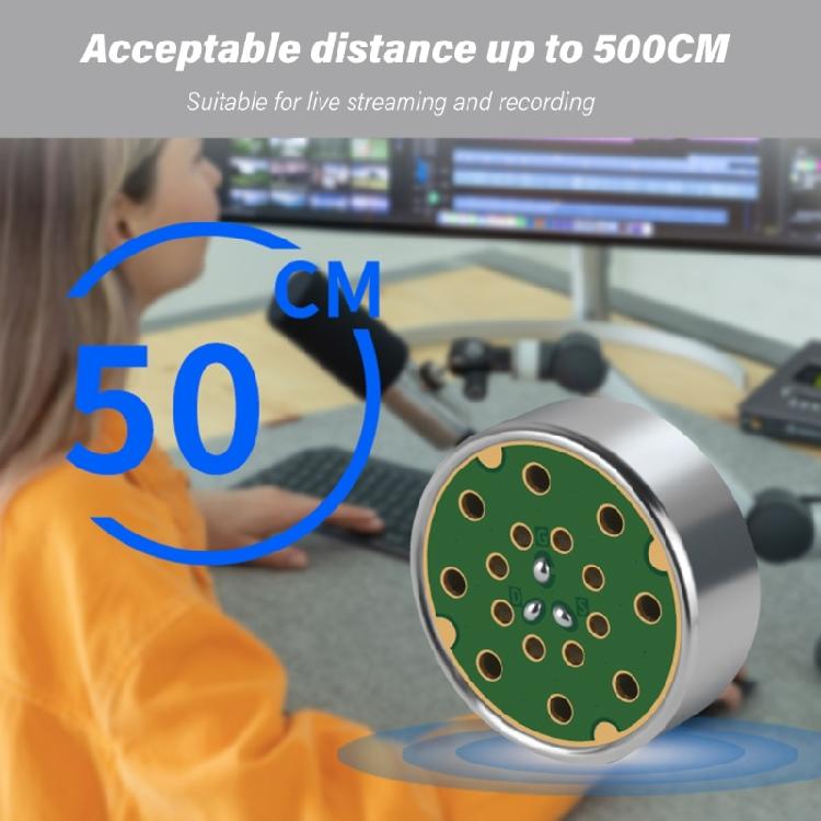 Microphone Cartridge Electret Condenser Microphone with High Sensitivity for Detailed Sound Reproduction