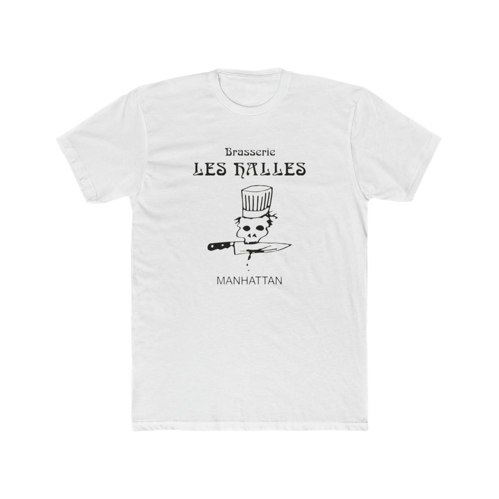 La Brassiere Les Halles New York city Restaurant Cotton Crew Tee Unisex T-Shirt XXL