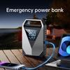 12000mAh High Capacity Multi-Function Car Jump Starter & Air Compressor, Emergency Battery Booster for Gas&Diesel Cars