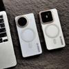 Ultra-Thin Matte For Magsafe Case For Xiaomi 15 15S 14 14T 13 Ultra Civi5 Pro Magnetic Wireless Charging Clear Plastic Cover